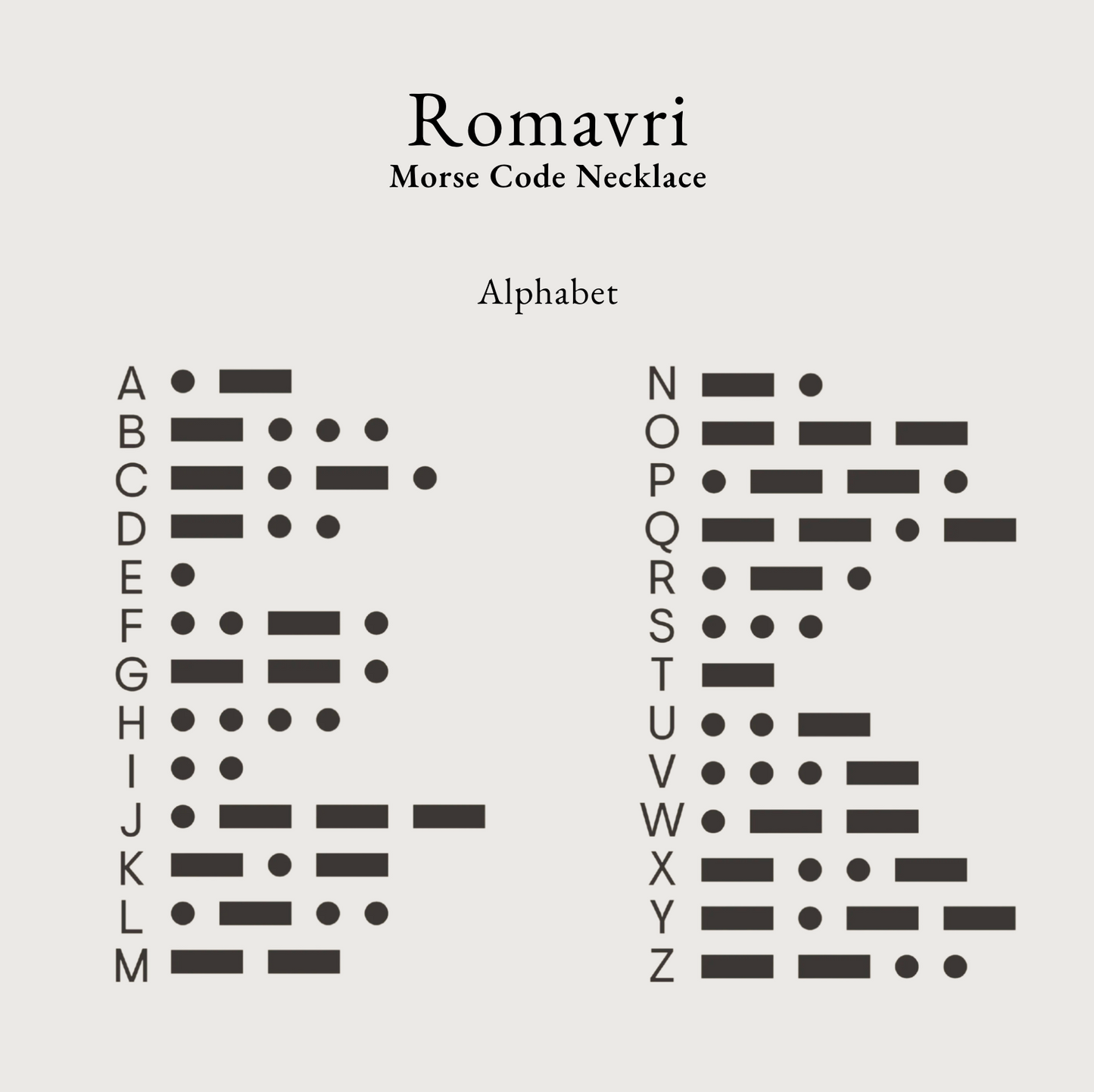Dots & Dashes by Romavri